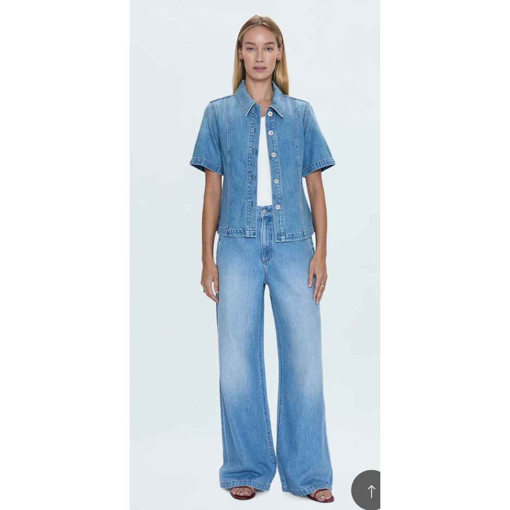 Pistola Dalia High Rise Wide Jean Size 24